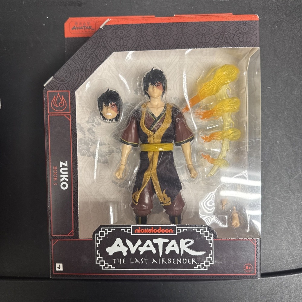 Jazwares Avatar The Last Airbender Zuko Action Figure Boxed w/ Accessories